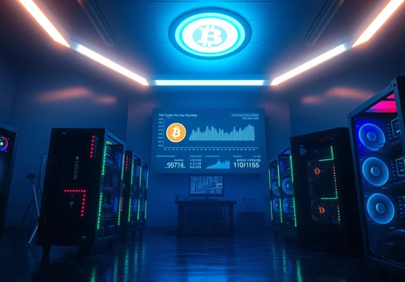 Experience the excitement of Bitcoin mining with immersive rigs and real-time data!